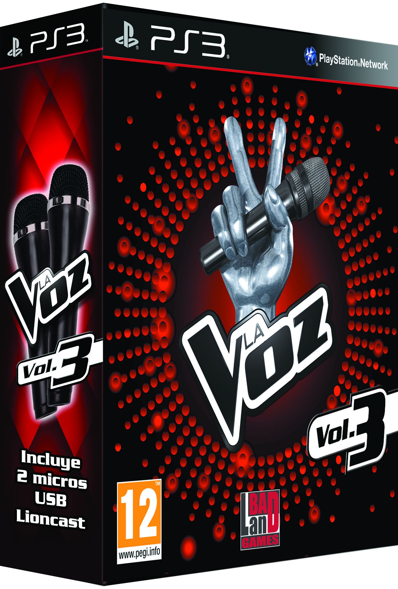 La Voz Vol 3  Microfonos Ps3